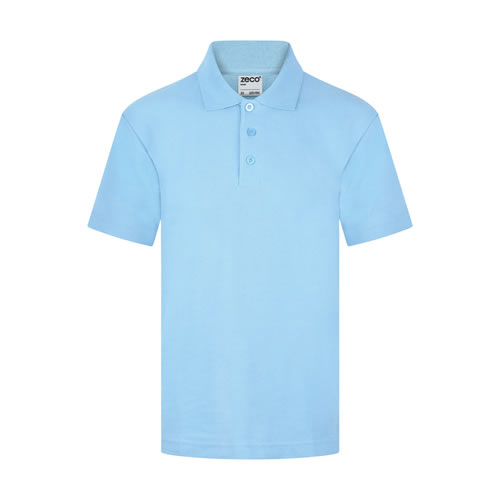 Oldfield Primary School Sky Blue Polo Shirt - Oldfield Uniform